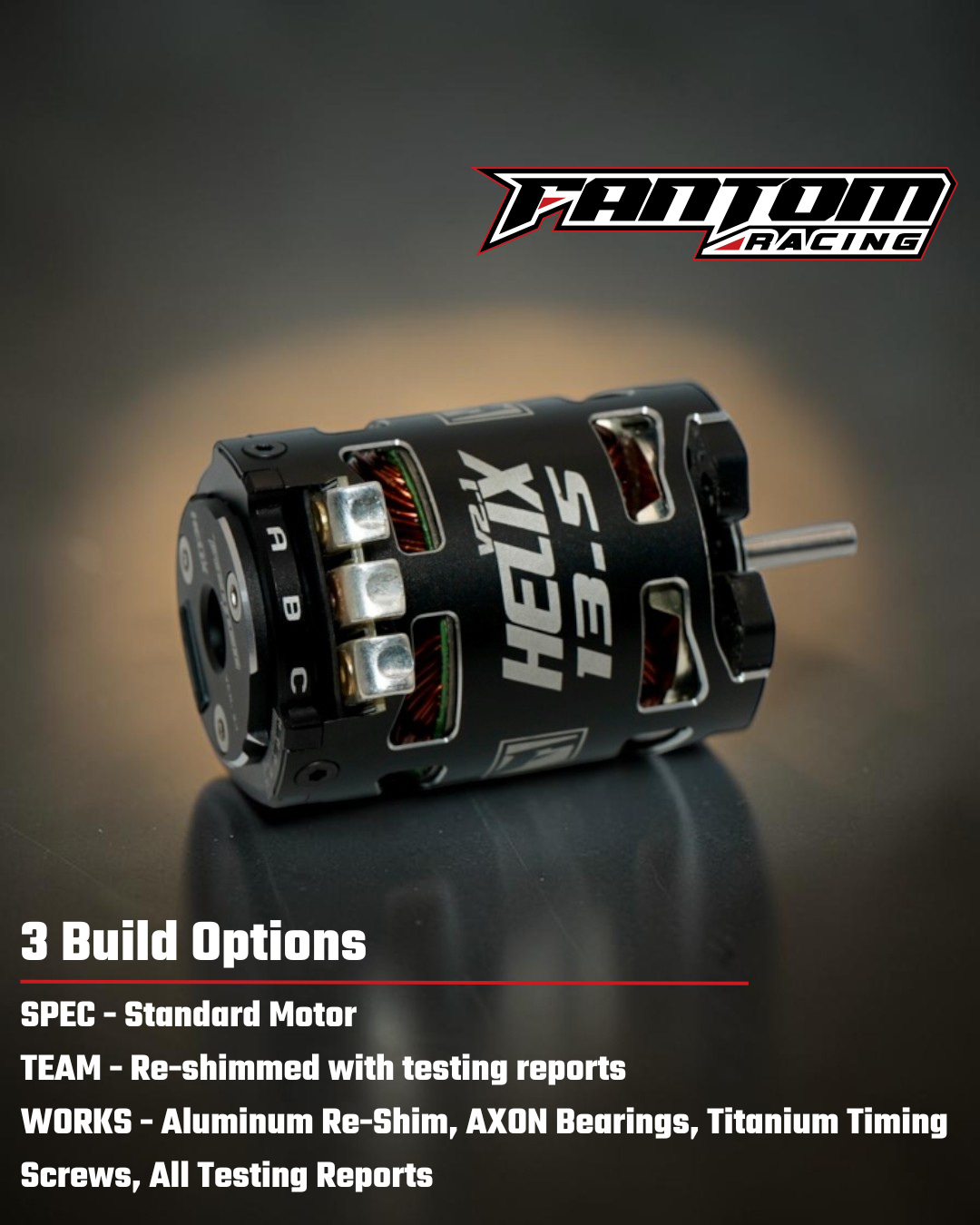 Helix V2.1 Spec Motor - 3 Options