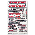 U-Cut Team Sticker Sheet