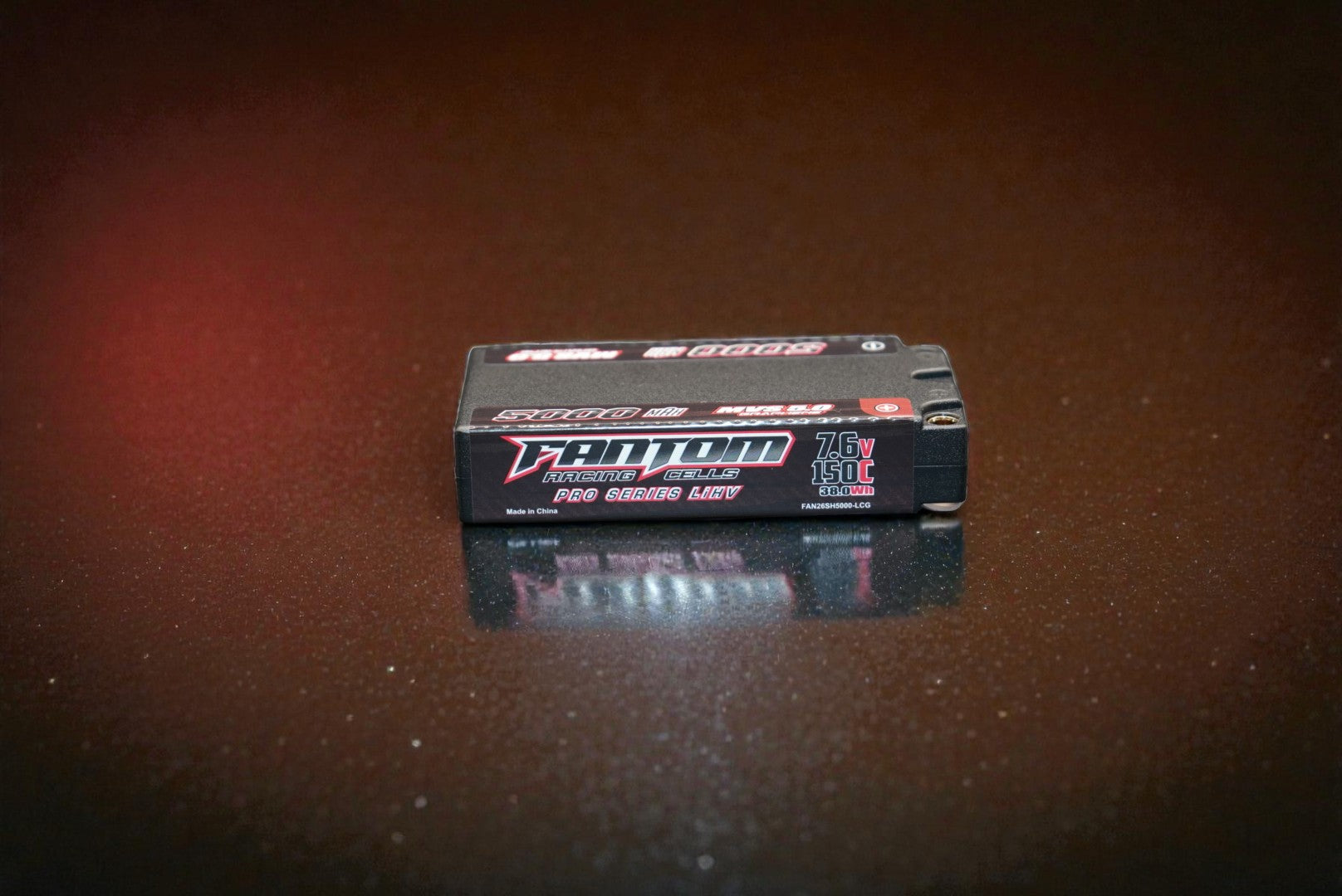 5000mAh, 160C, 7.6v, 2-Cell, SHORTY ULCG, MVS 5.0 PRO