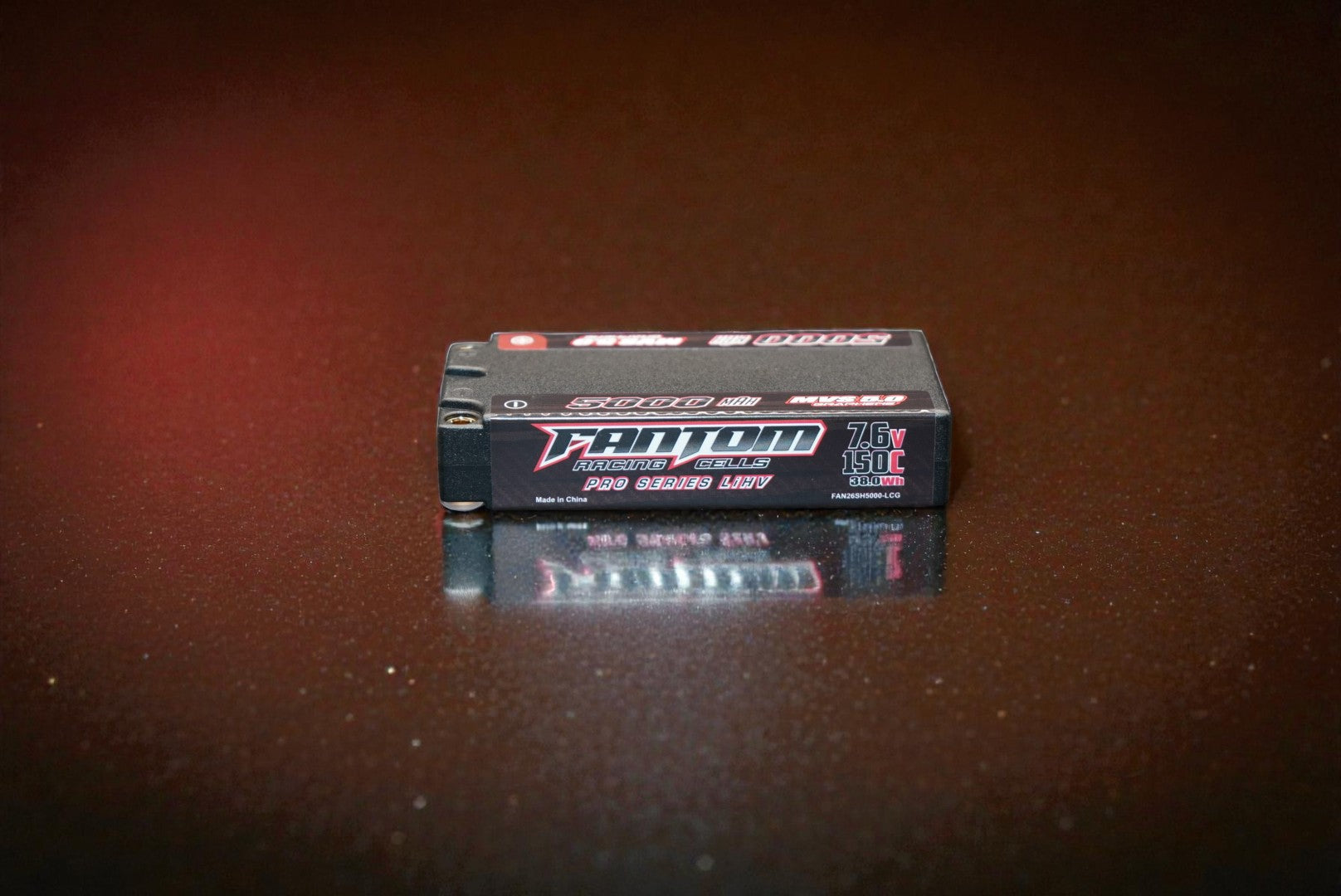 5000mAh, 160C, 7.6v, 2-Cell, SHORTY ULCG, MVS 5.0 PRO