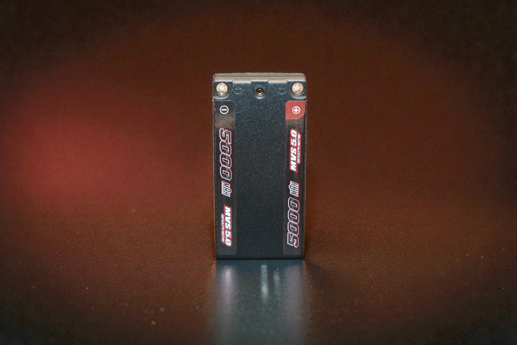 5000mAh, 160C, 7.6v, 2-Cell, SHORTY ULCG, MVS 5.0 PRO