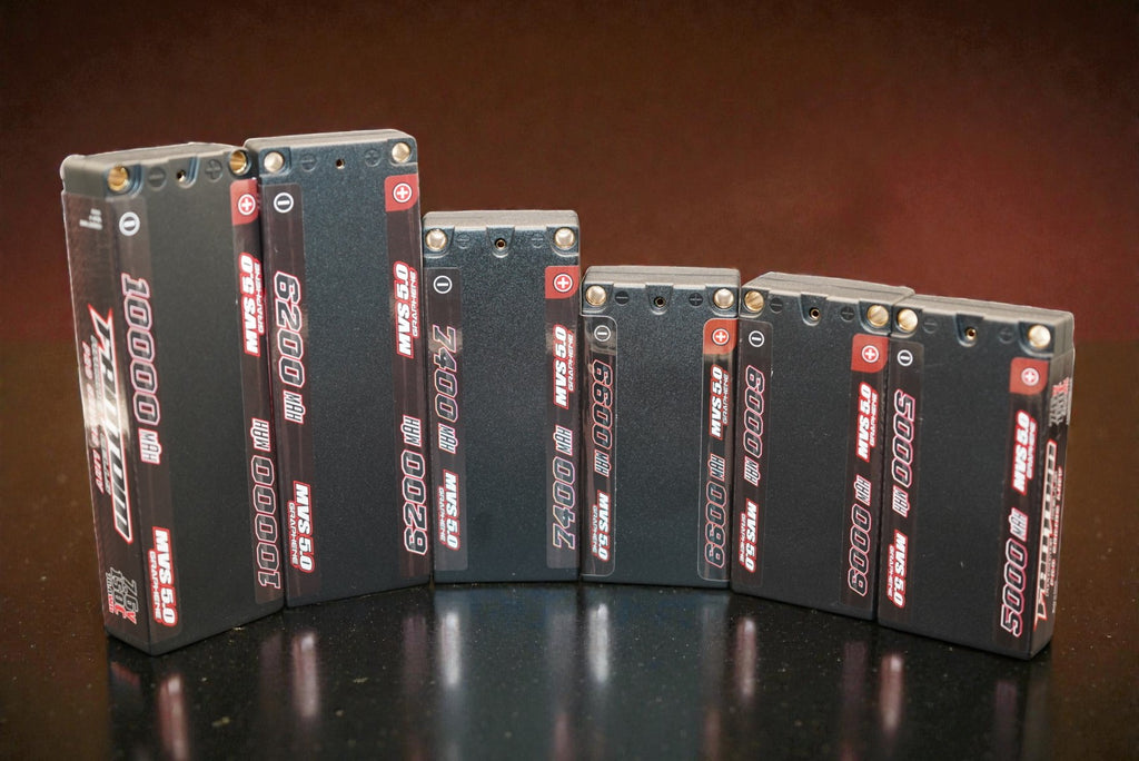 6600mAh, 150C, 7.6v, 2-Cell, SHORTY, MVS 5.0 PRO