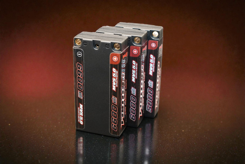 6600mAh, 150C, 7.6v, 2-Cell, SHORTY, MVS 5.0 PRO