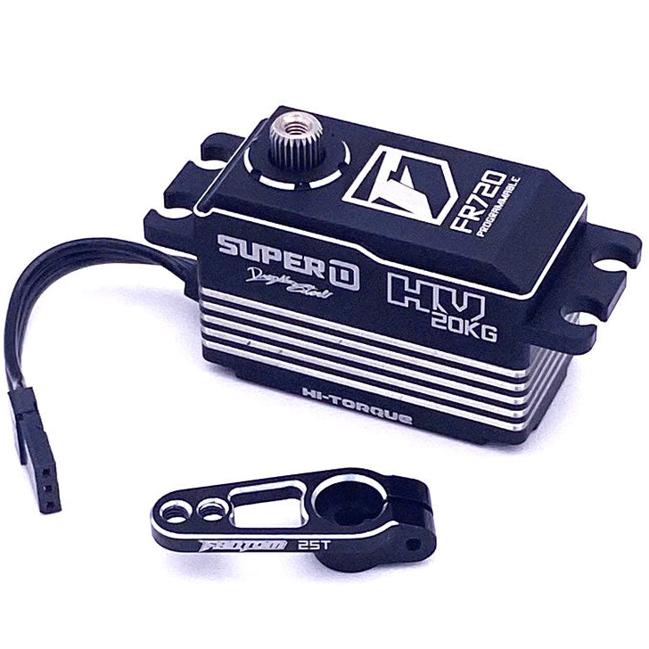 FR720 20KG – High Torque, HV, Low Profile, Programmable, Digital Racing Servo