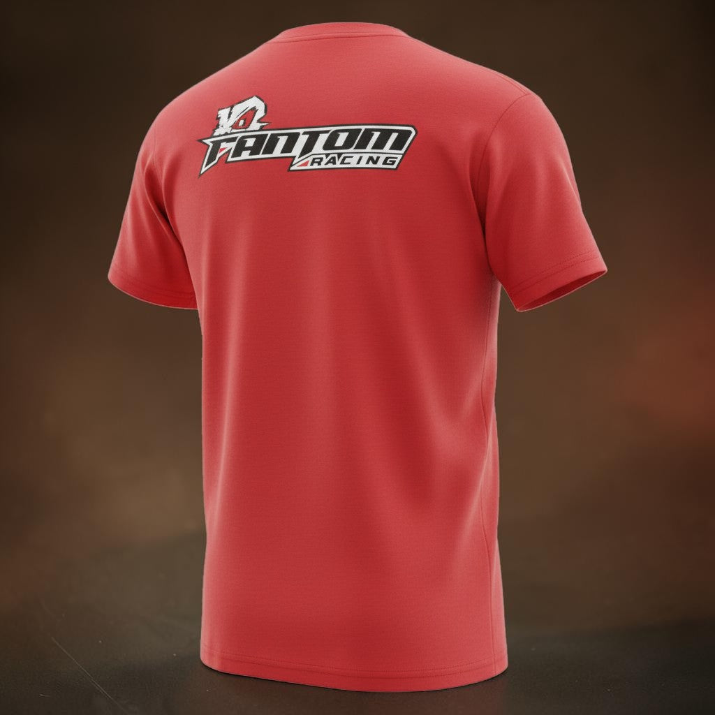 Fantom Team Issue Tee - RED & BLACK