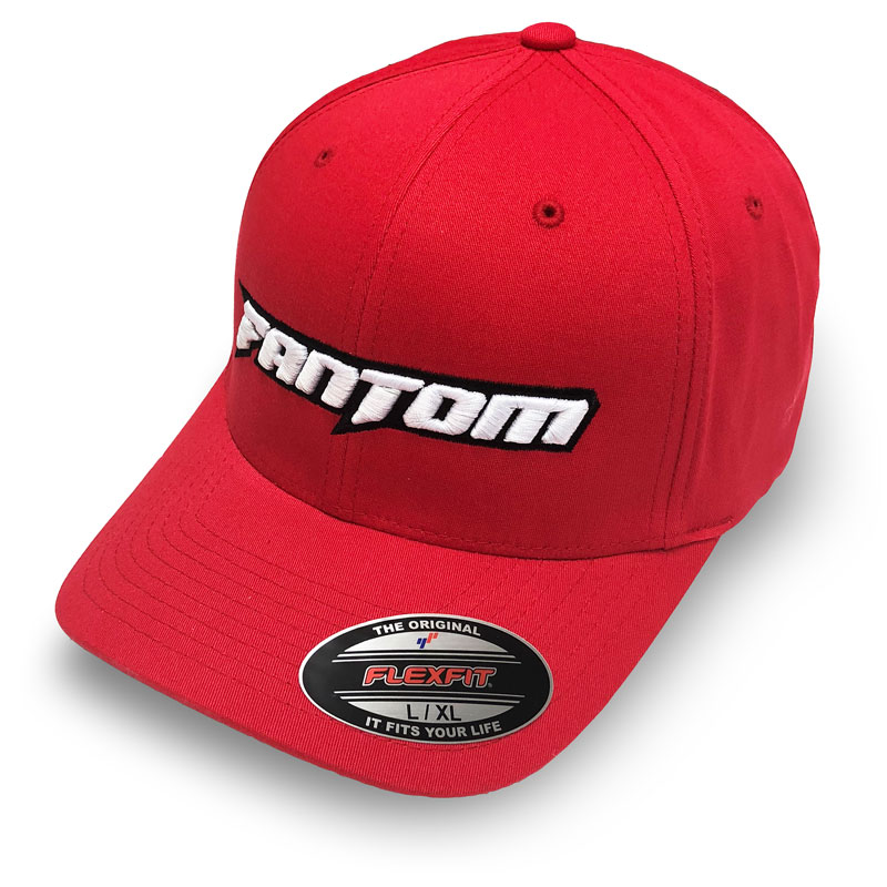 Team Flexfit Hat – RED L/XL