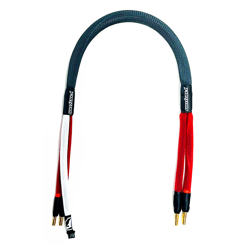 1S (1-Cell), 4mm Bullet (charger) to 4/5mm Combo Bullet (battery) PRO SERIES Charge Lead