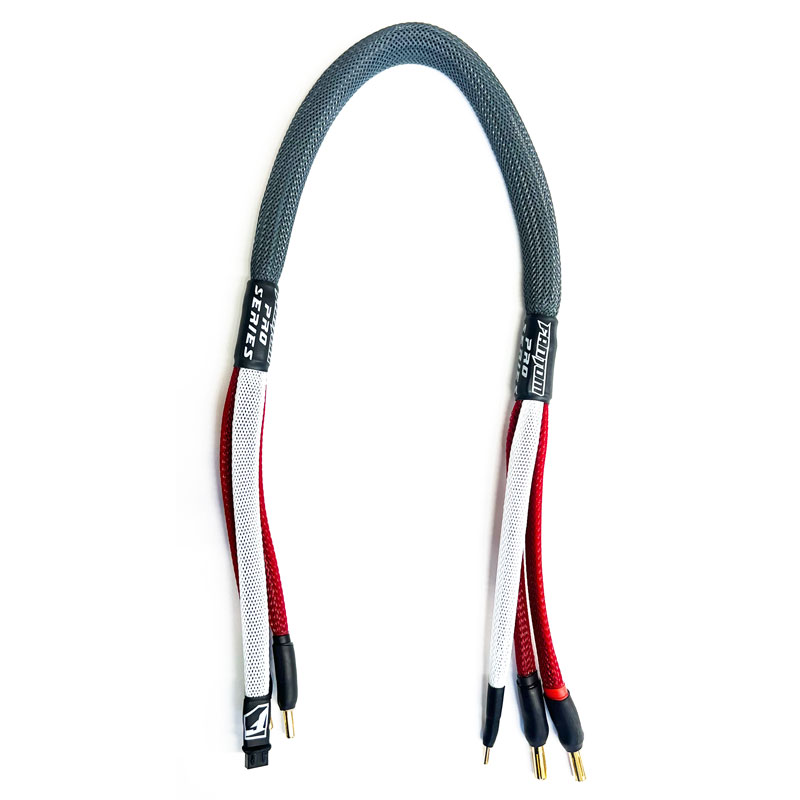 2S (2-Cell), 4mm Bullet (charger) to 5mm Bullet (battery) PRO SERIES Charge Lead