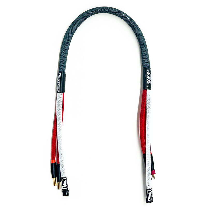 2S (2-Cell), 4mm Bullet (charger) to Deans (battery) PRO SERIES Charge Lead