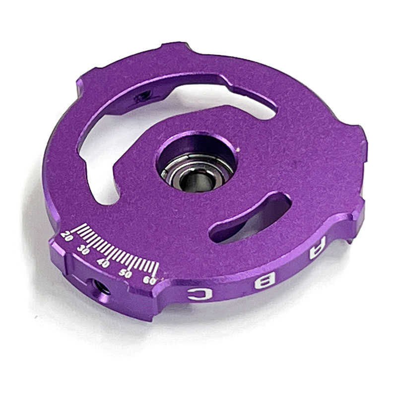 HELIX (Optional Color) Replacement Stationary End Plate – PURPLE
