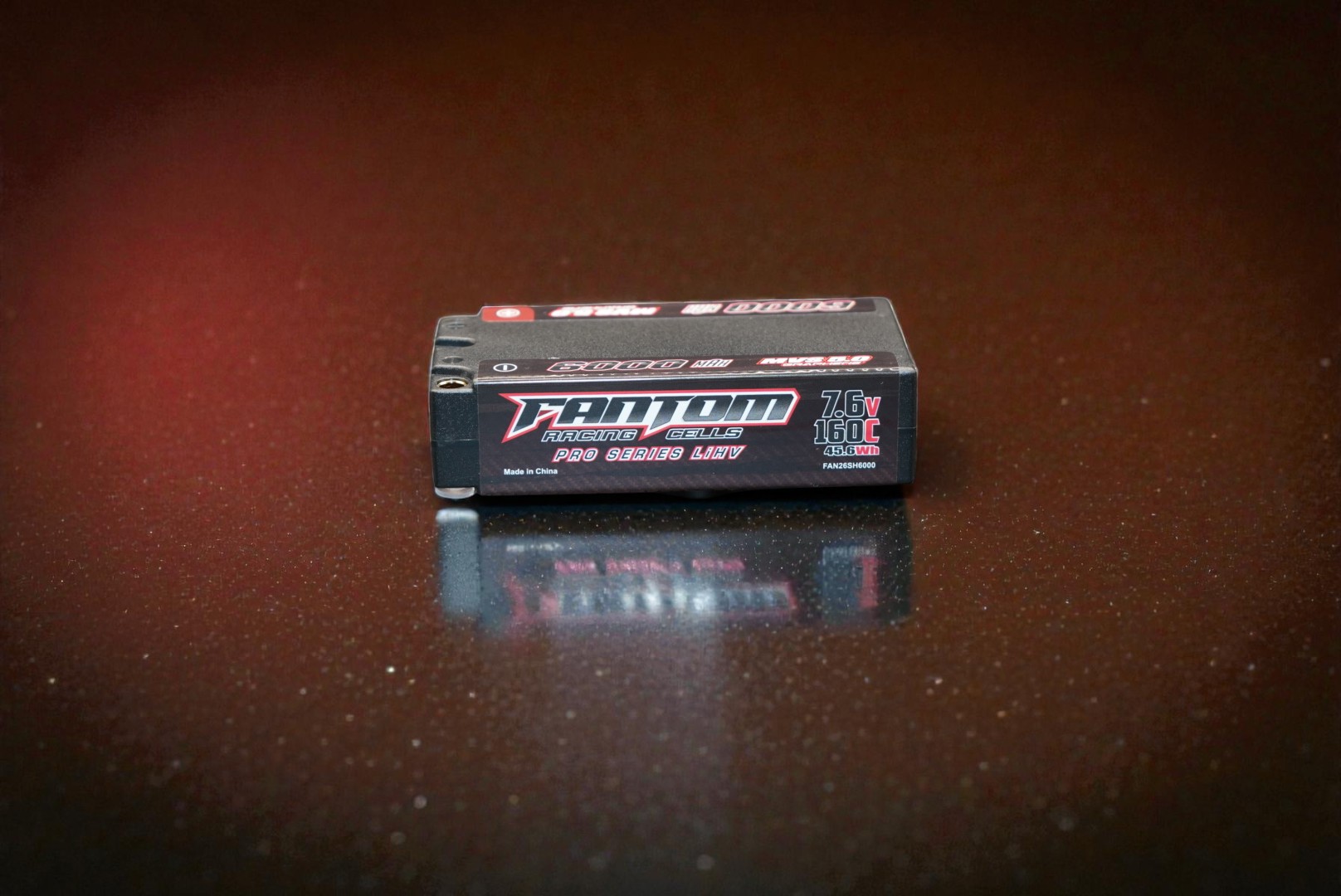 6000mAh, 160C, 7.6v, 2-Cell, SHORTY, MVS 5.0 PRO