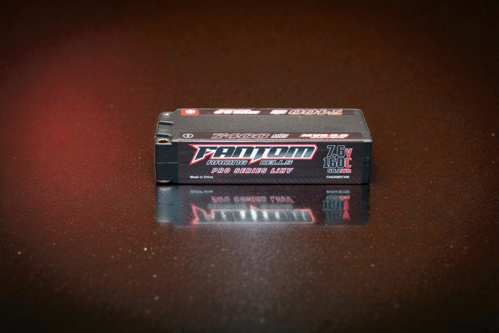 6600mAh, 150C, 7.6v, 2-Cell, SHORTY, MVS 5.0 PRO